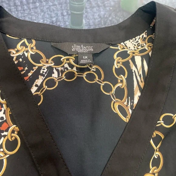 Slim factor NWT blouse size 1X - Picture 7 of 7